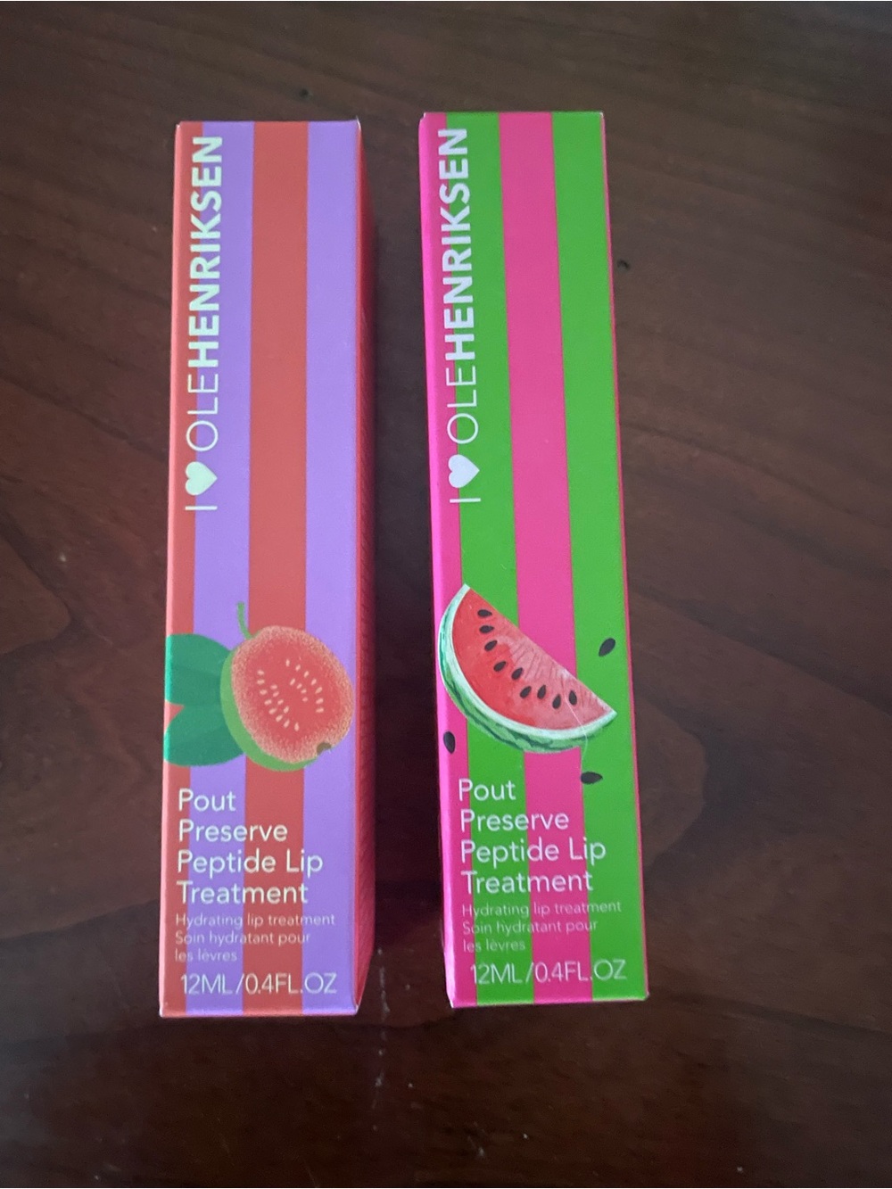 Ole Henriksen Pout Preserve Peptide Lip Treatment - Pink & Green Packaging